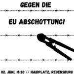 Kundgebung am 02. Juni: Gegen die EU Abschottung