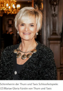 Porträt von Gloria von Thurn und Taxis
